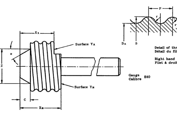 standard luer lock size