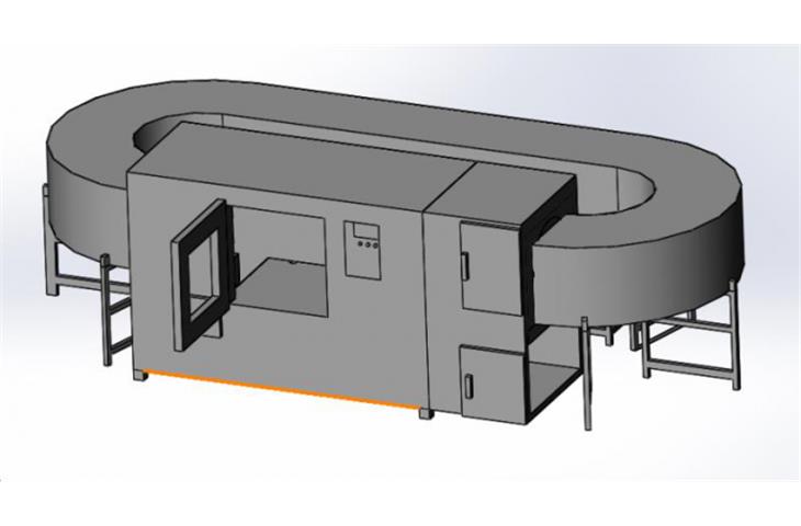 color assessment cabinet