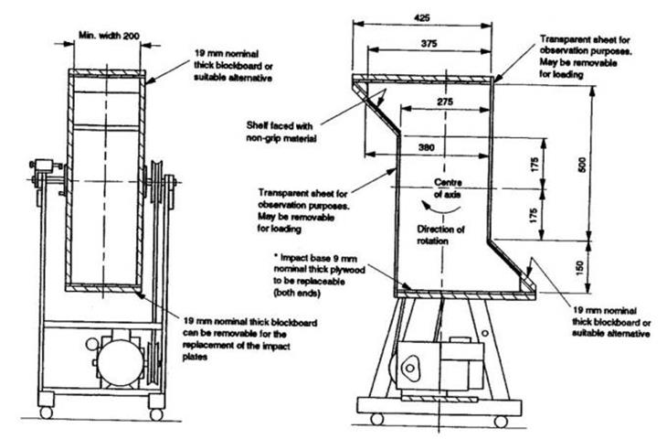 climate resistant test chamber